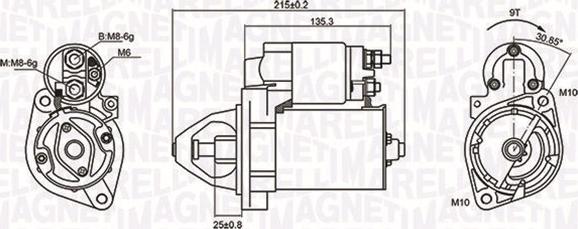 Magneti Marelli 063721075010 - Стартер autozip.com.ua