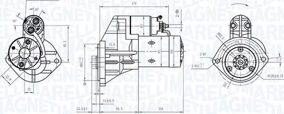 Magneti Marelli 063721159010 - Стартер autozip.com.ua