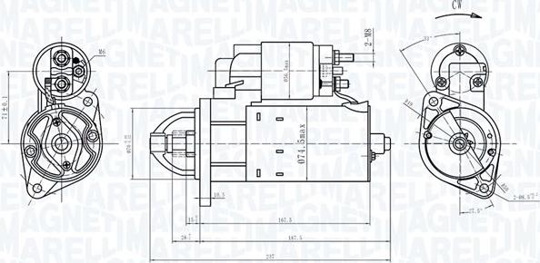 Magneti Marelli 063721172010 - Стартер autozip.com.ua