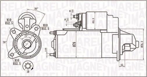 Magneti Marelli 063721396010 - Стартер autozip.com.ua