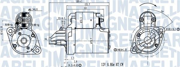 Magneti Marelli 063721311010 - Стартер autozip.com.ua