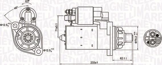 Magneti Marelli 063721337010 - Стартер autozip.com.ua