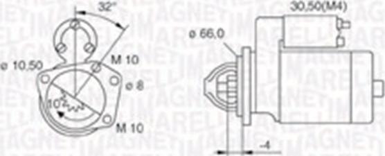 Magneti Marelli 063721207010 - Стартер autozip.com.ua