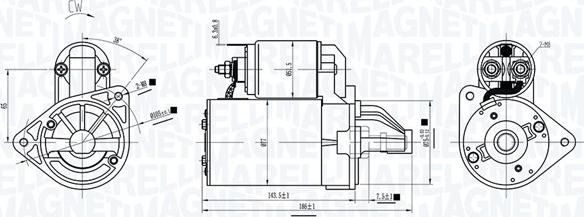 Magneti Marelli 063721718010 - Стартер autozip.com.ua