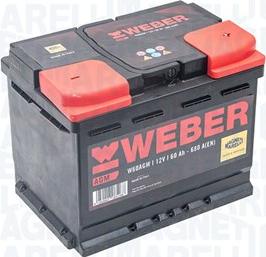 Magneti Marelli 067060680003 - Стартерна акумуляторна батарея, АКБ autozip.com.ua
