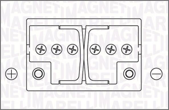 Magneti Marelli 067300300005 - Стартерна акумуляторна батарея, АКБ autozip.com.ua