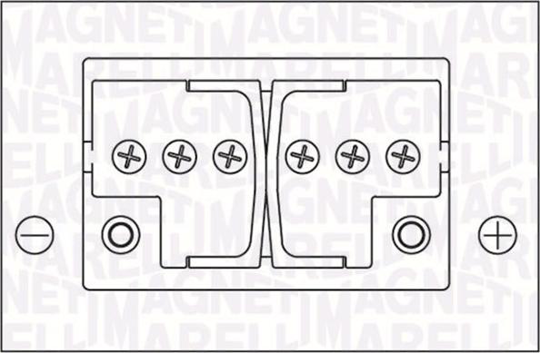 Magneti Marelli 067300310005 - Стартерна акумуляторна батарея, АКБ autozip.com.ua