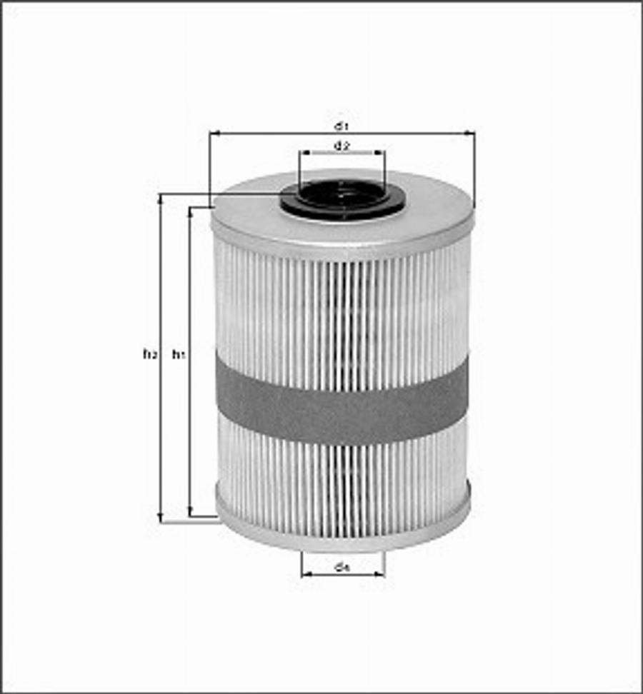 Magneti Marelli 154096913460 - Паливний фільтр autozip.com.ua