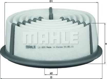 Magneti Marelli 154098861360 - Повітряний фільтр autozip.com.ua