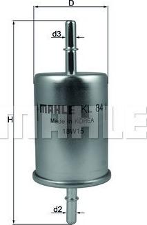Magneti Marelli 154065578540 - Паливний фільтр autozip.com.ua