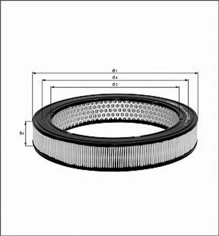 Magneti Marelli 154084050450 - Повітряний фільтр autozip.com.ua