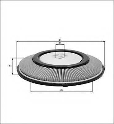 Magneti Marelli 154084375680 - Повітряний фільтр autozip.com.ua