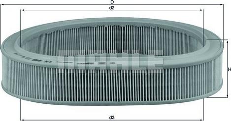 Magneti Marelli 154086280670 - Повітряний фільтр autozip.com.ua