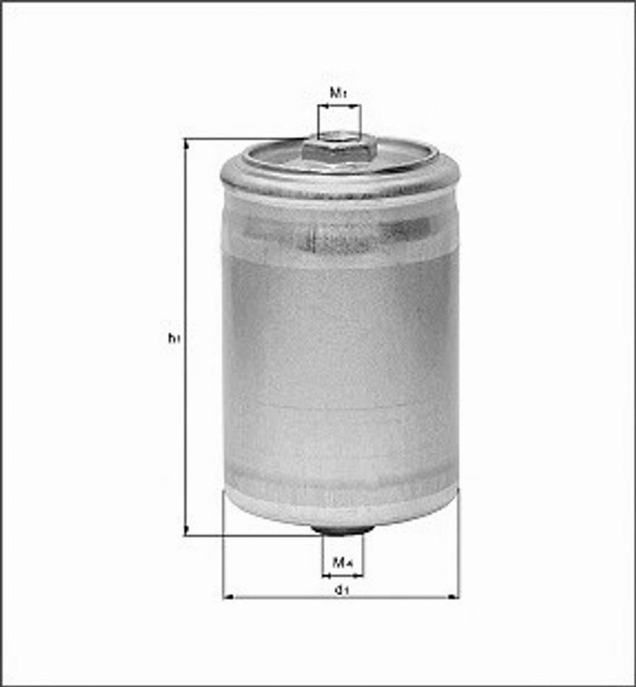 Magneti Marelli 154086748710 - Паливний фільтр autozip.com.ua