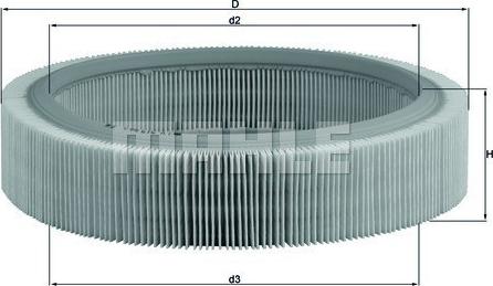 Magneti Marelli 154081247600 - Повітряний фільтр autozip.com.ua