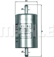Magneti Marelli 154087569910 - Паливний фільтр autozip.com.ua