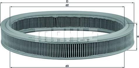 Magneti Marelli 154087008580 - Повітряний фільтр autozip.com.ua