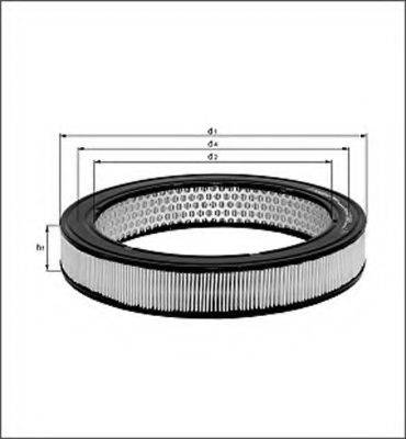 Magneti Marelli 154077161860 - Повітряний фільтр autozip.com.ua