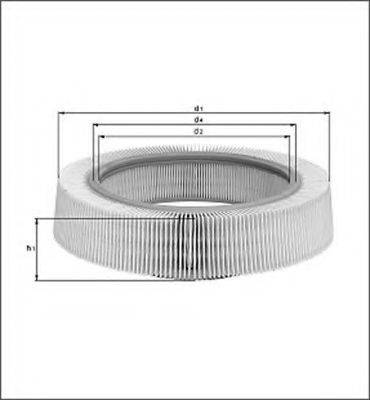 Magneti Marelli 154020065830 - Повітряний фільтр autozip.com.ua