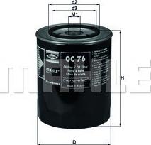 Magneti Marelli 154076428870 - Масляний фільтр autozip.com.ua
