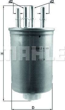 Magneti Marelli 154072417001 - Паливний фільтр autozip.com.ua