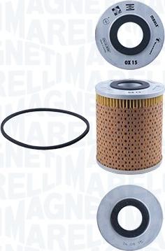 Magneti Marelli 154077673155 - Масляний фільтр autozip.com.ua