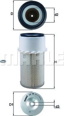 Magneti Marelli 154077184970 - Повітряний фільтр autozip.com.ua