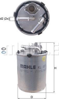Magneti Marelli 154703416990 - Паливний фільтр autozip.com.ua