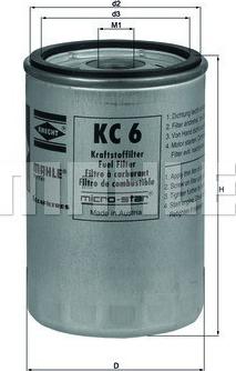 Magneti Marelli 154776391980 - Паливний фільтр autozip.com.ua