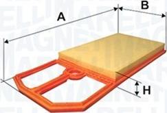 Magneti Marelli 153071762512 - Повітряний фільтр autozip.com.ua