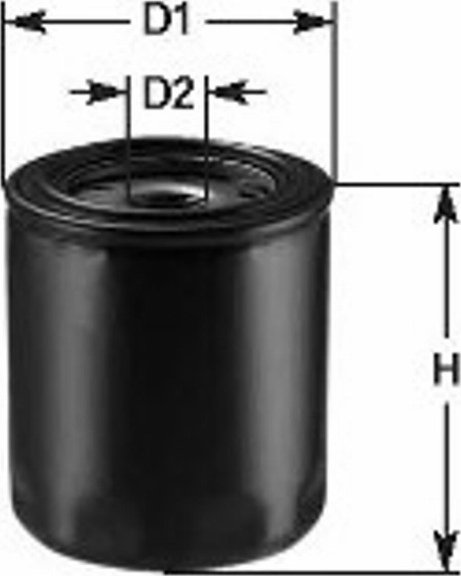Magneti Marelli 152071758720 - Масляний фільтр autozip.com.ua