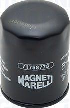 Magneti Marelli 152071758778 - Масляний фільтр autozip.com.ua