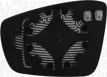 Magneti Marelli 182209008700 - Дзеркальне скло, зовнішнє дзеркало autozip.com.ua