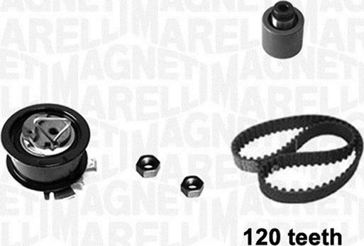 Magneti Marelli 341404790002 - Водяний насос + комплект зубчатого ременя autozip.com.ua