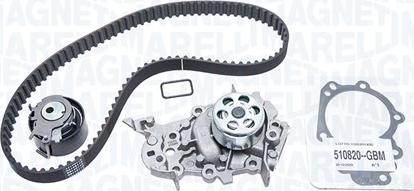 Magneti Marelli 341404700002 - Водяний насос + комплект зубчатого ременя autozip.com.ua