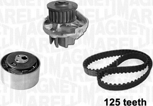 Magneti Marelli 341402470001 - Водяний насос + комплект зубчатого ременя autozip.com.ua