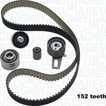 Magneti Marelli 341304470000 - Комплект ременя ГРМ autozip.com.ua