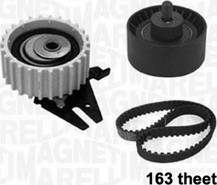 Magneti Marelli 341304830000 - Комплект ременя ГРМ autozip.com.ua