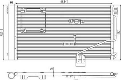 Magneti Marelli 359003221120 - Конденсатор, кондиціонер autozip.com.ua