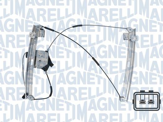 Magneti Marelli 350103170408 - Підйомний пристрій для вікон autozip.com.ua