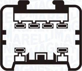 Magneti Marelli 350103170131 - Підйомний пристрій для вікон autozip.com.ua