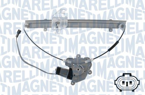 Magneti Marelli 350103170360 - Підйомний пристрій для вікон autozip.com.ua