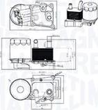 Magneti Marelli 350300004200 - Масляний радіатор, рухове масло autozip.com.ua