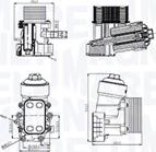 Magneti Marelli 350300003400 - Масляний радіатор, рухове масло autozip.com.ua