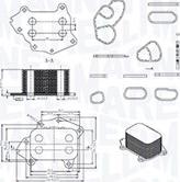 Magneti Marelli 350300002400 - Масляний радіатор, рухове масло autozip.com.ua