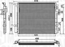 Magneti Marelli 350203983000 - Конденсатор, кондиціонер autozip.com.ua