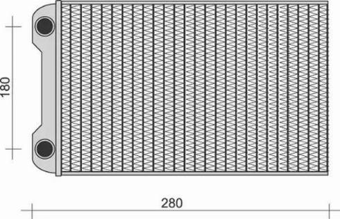Magneti Marelli 350218280000 - Теплообмінник, опалення салону autozip.com.ua
