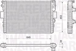 Magneti Marelli 350213169000 - Радіатор, охолодження двигуна autozip.com.ua