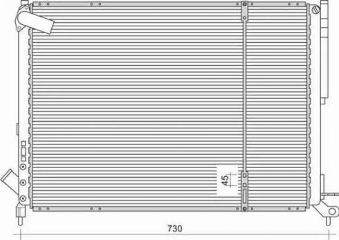 Magneti Marelli 350213112900 - Радіатор, охолодження двигуна autozip.com.ua