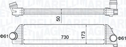 Magneti Marelli 351319205410 - Інтеркулер autozip.com.ua
